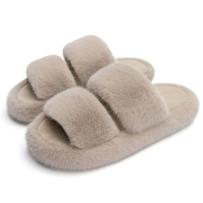 chantomoo-womens-fuzzy-faux-fur-memory-foam-slippers