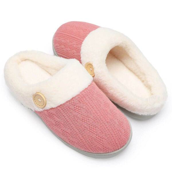 chantomoo-womens-knitted-faux-fur-memory-foam-slippers-outdoor