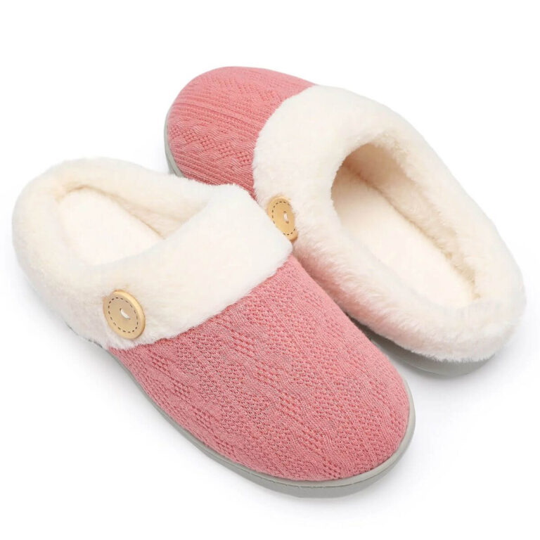 chantomoo-womens-knitted-faux-fur-memory-foam-slippers-outdoor